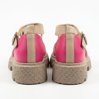 Sandale dama 3370 fuxia