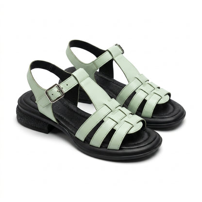 Sandale dama c-0177 verde menta