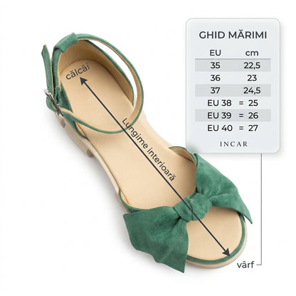 Sandale dama 3375 verde