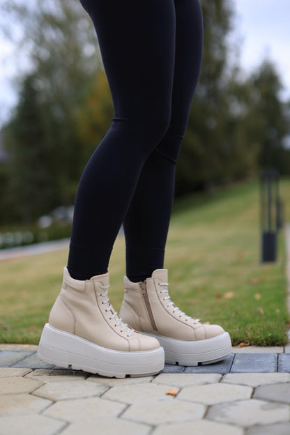 Ghete dama bej bizon 2024