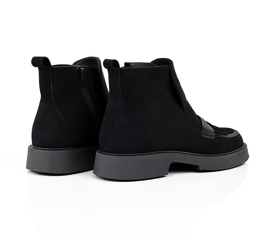 Ghete dama 820 Negru Velur