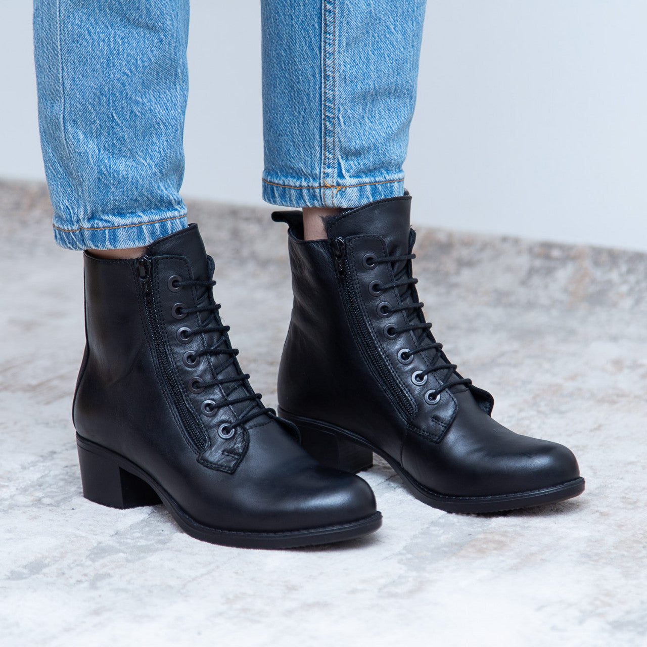 Botine dama 021 negru