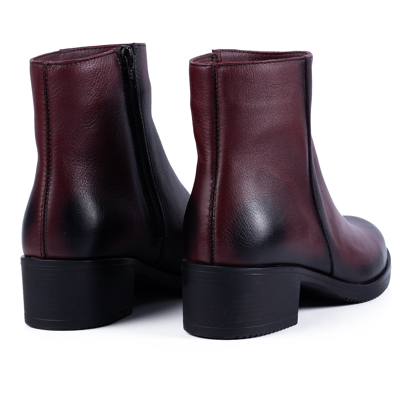 Botine dama 805 bordo