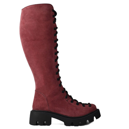 Cizme dama 711 Bordo