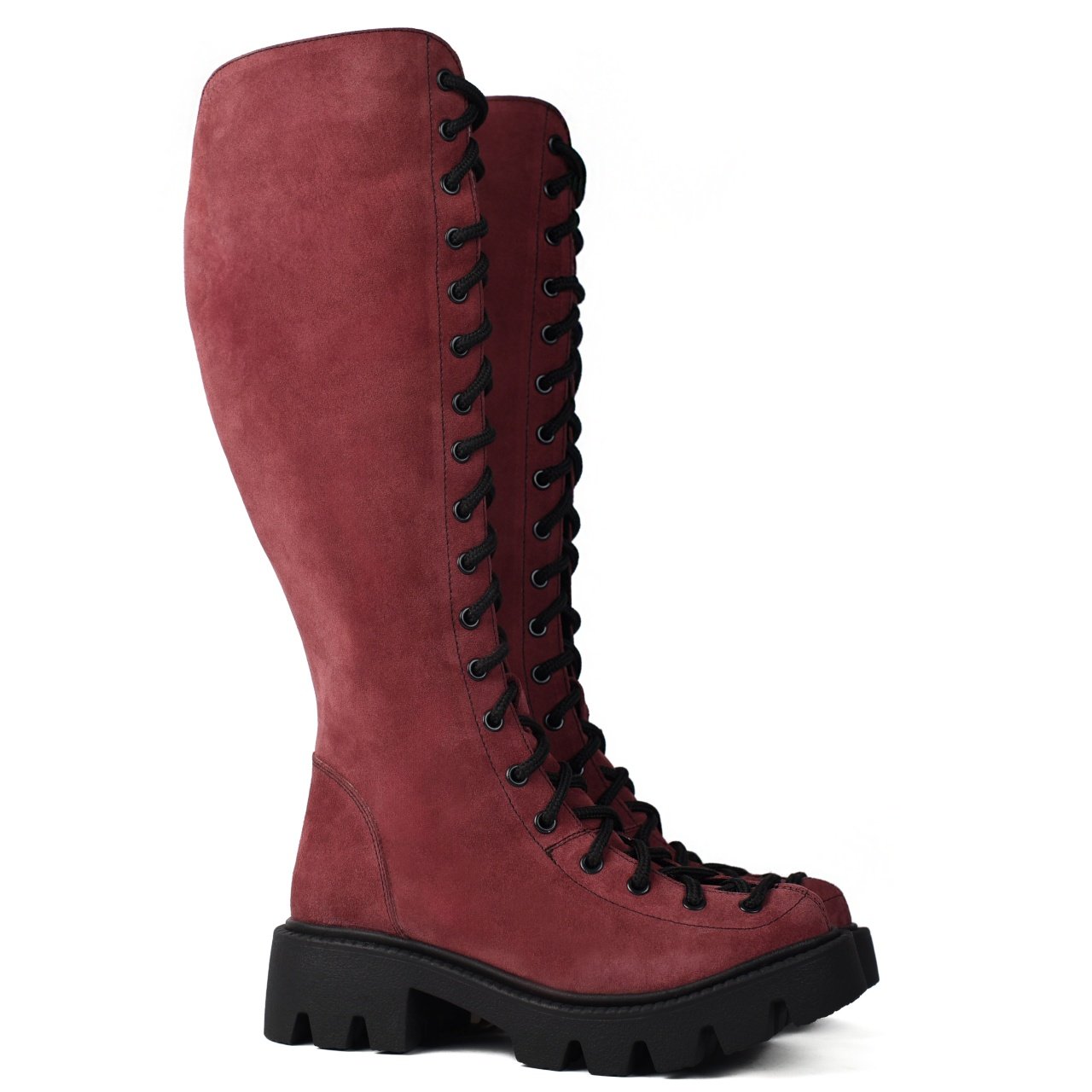 Cizme dama 711 Bordo