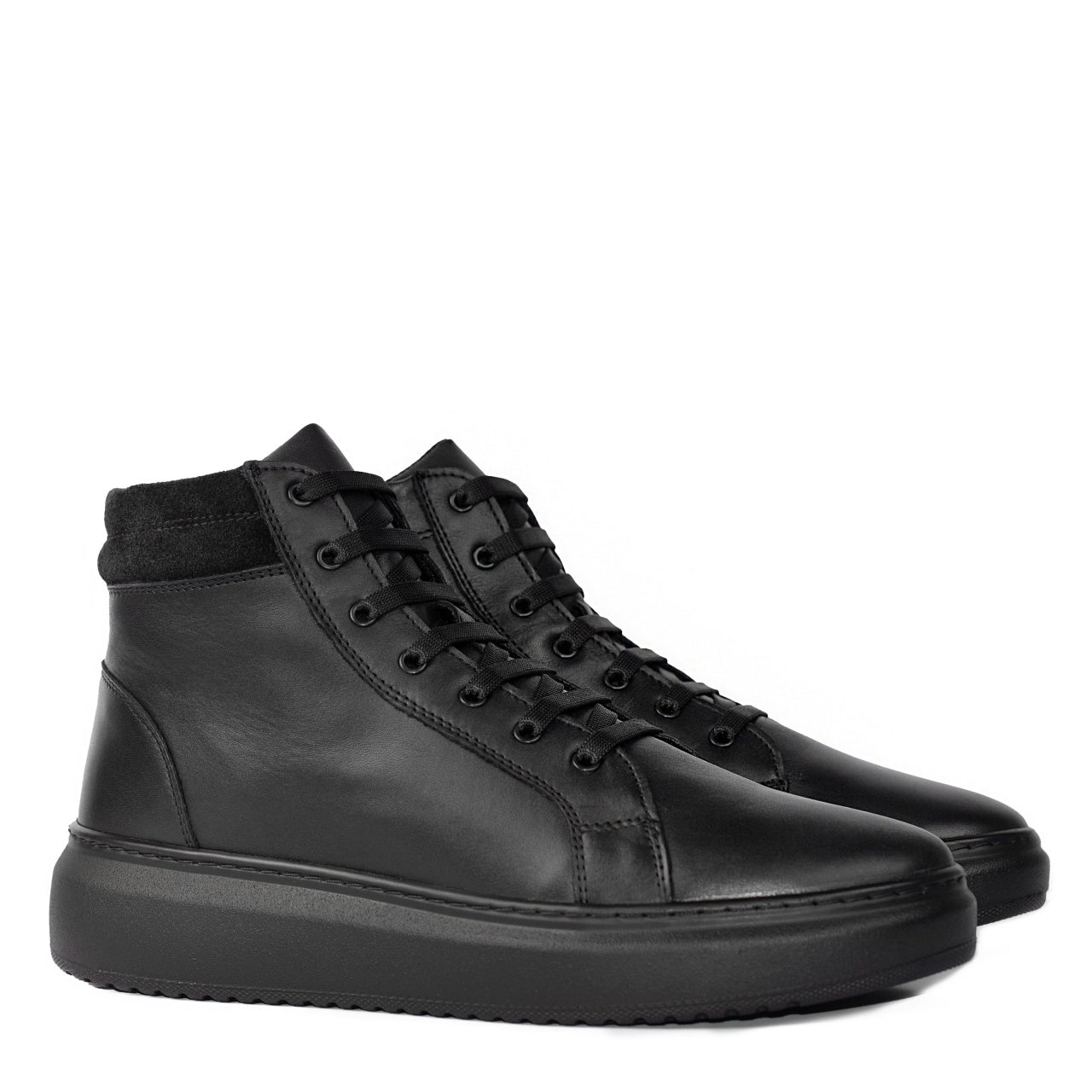 GHETE BARBATI SNEAKERS 7349 NEGRU