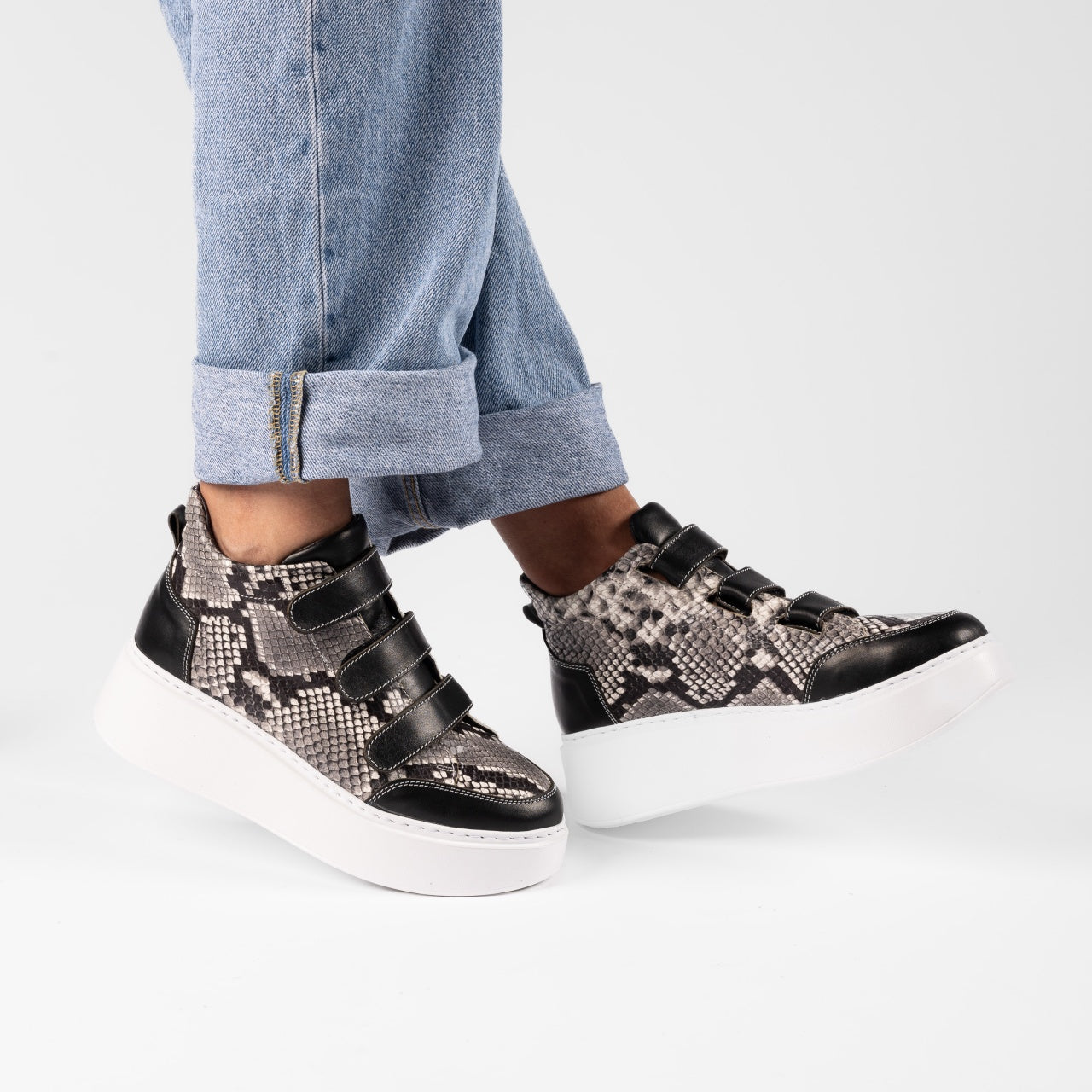 Ghete dama 1010 negru sarpe