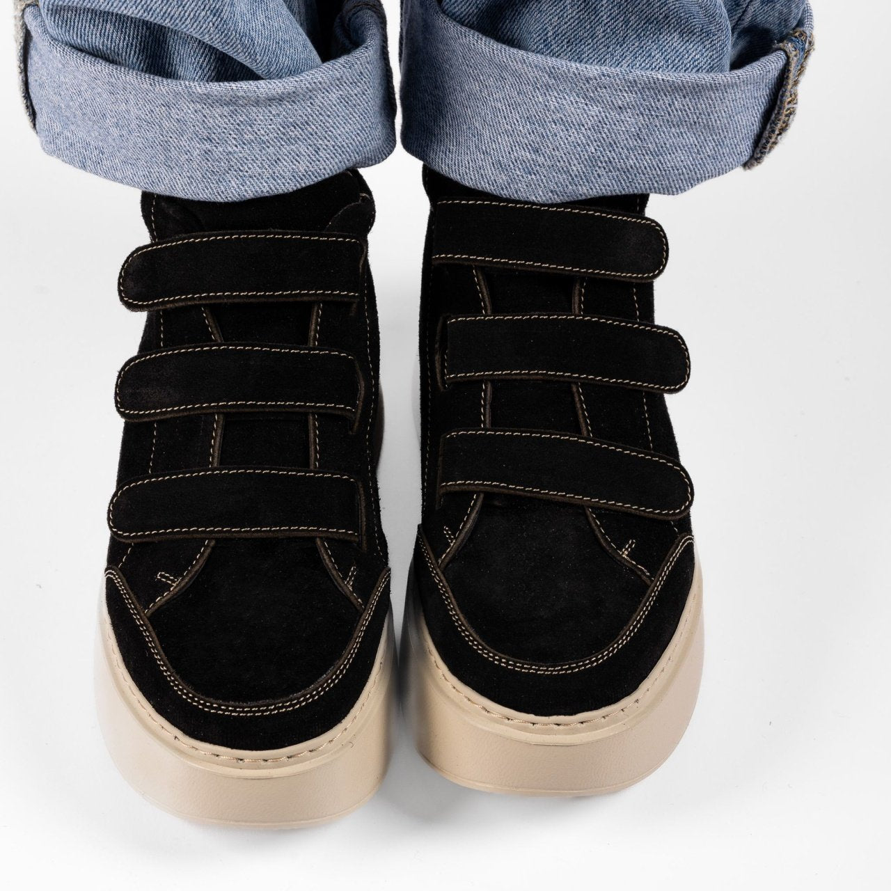 Ghete dama 1010 negru velur