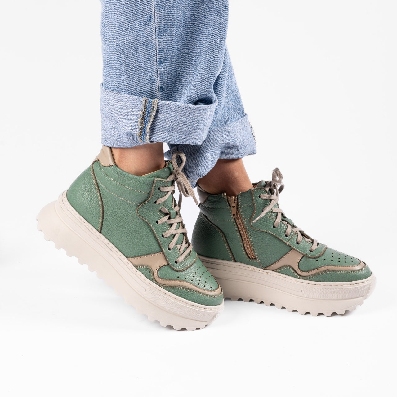 Ghete dama 1024 verde