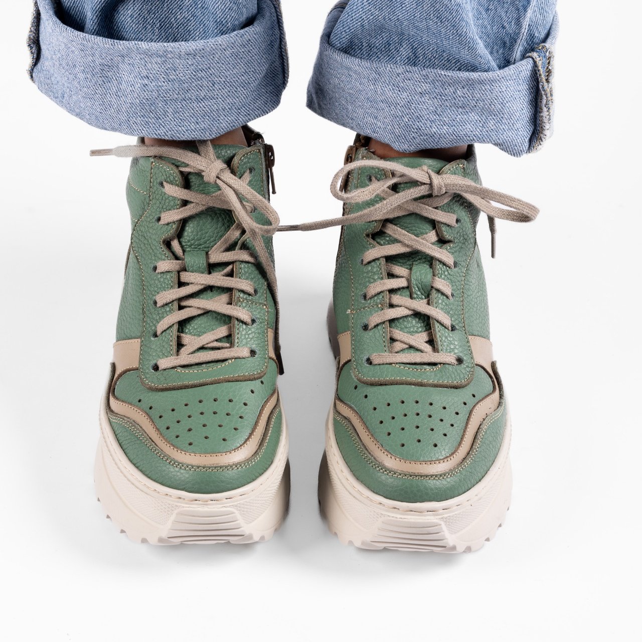 Ghete dama 1024 verde