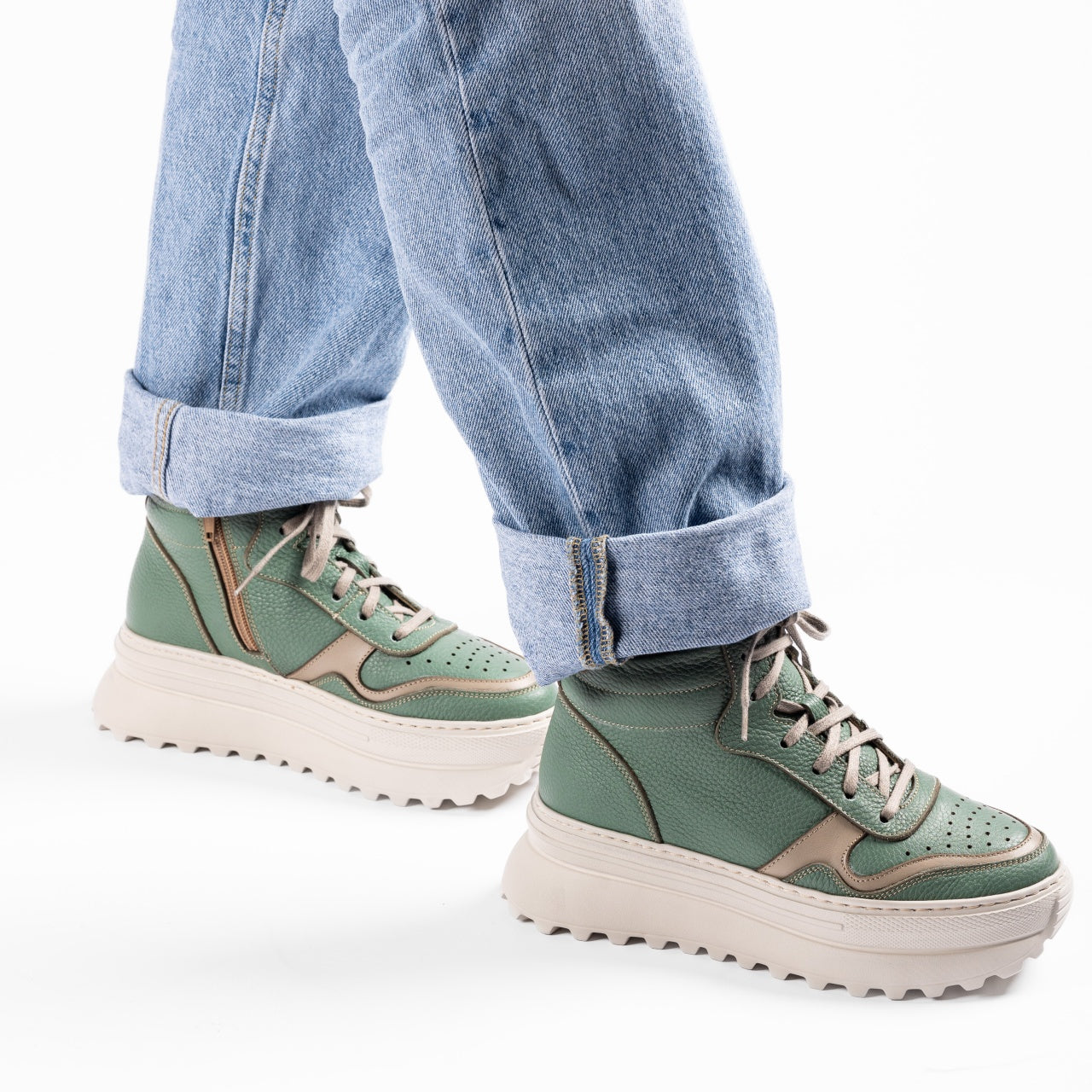 Ghete dama 1024 verde