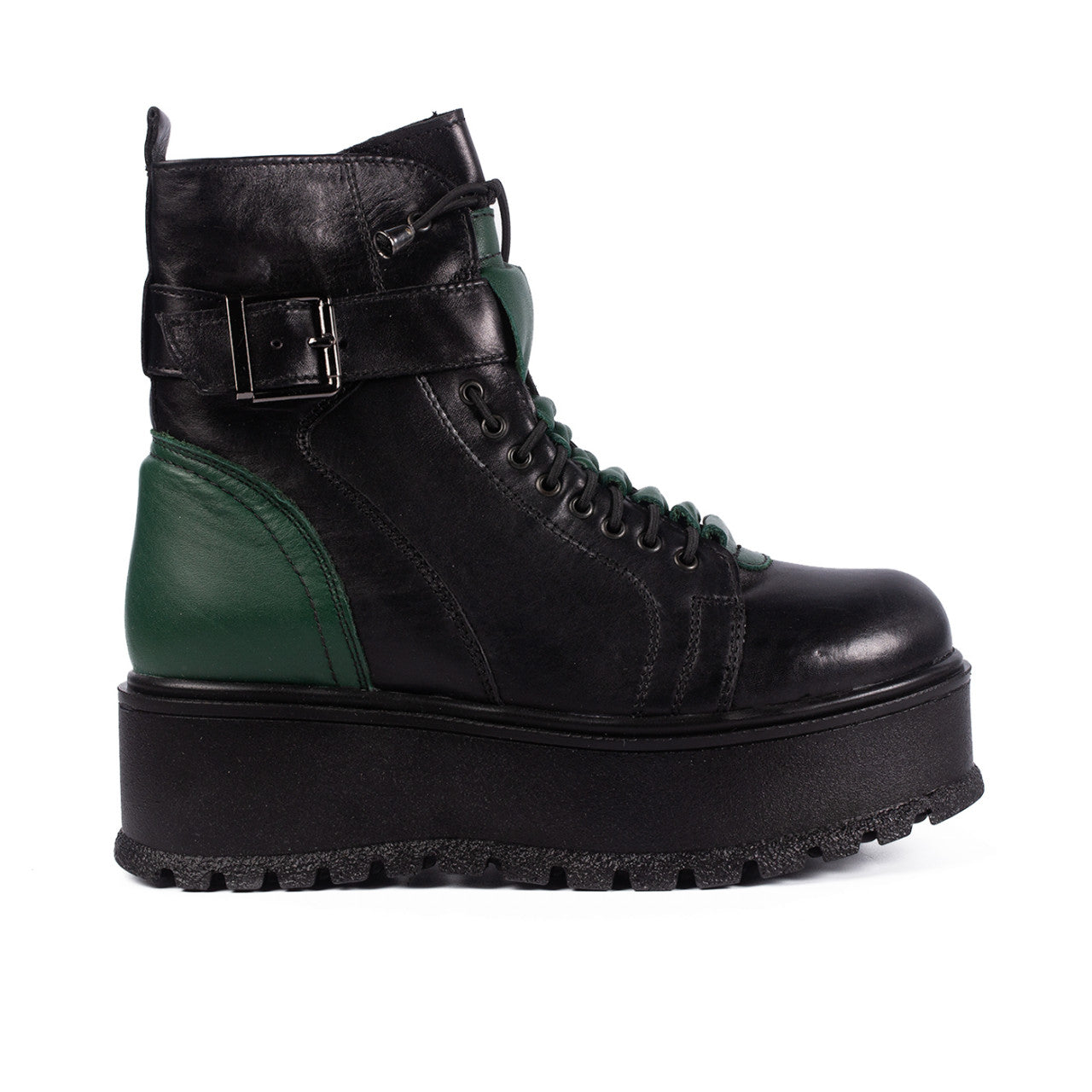 Ghete dama 150 negru verde