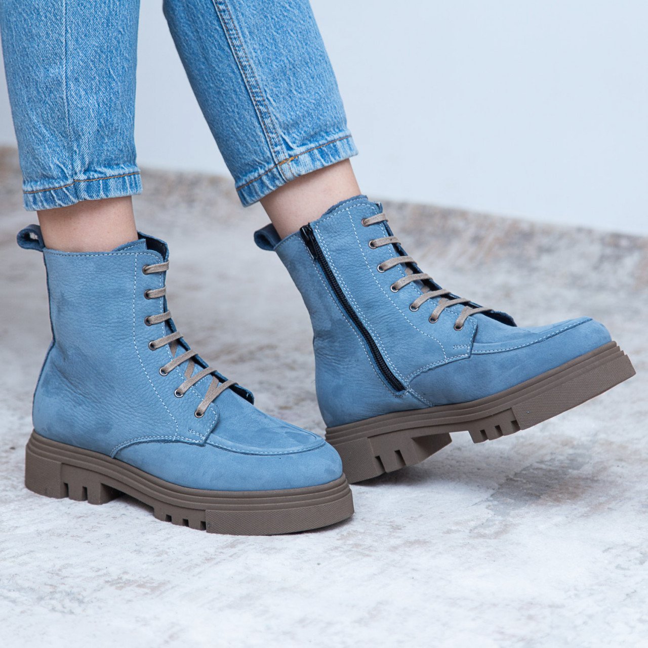 Ghete dama 185 albastru