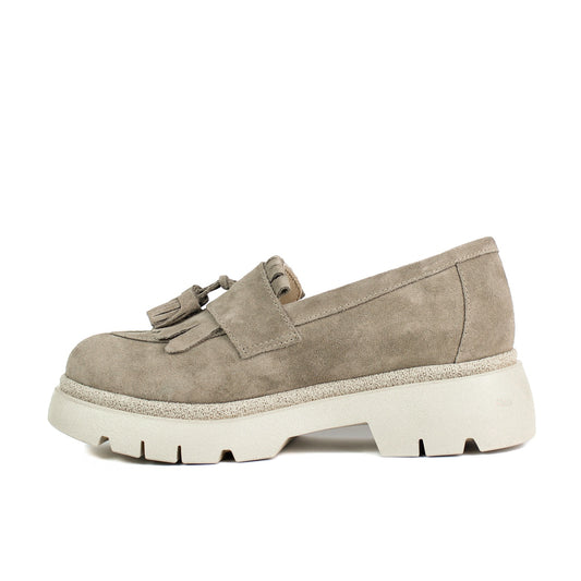 Pantofi casual 521 nisip velur