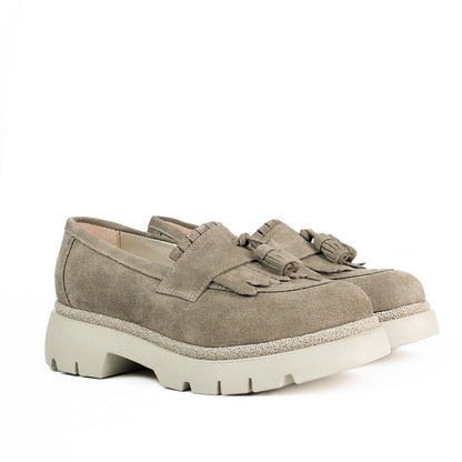 Pantofi casual 521 nisip velur