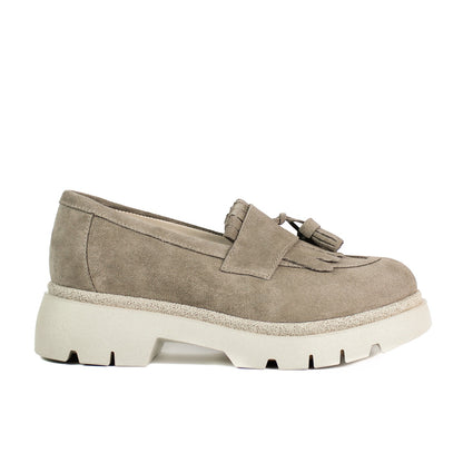 Pantofi casual 521 nisip velur