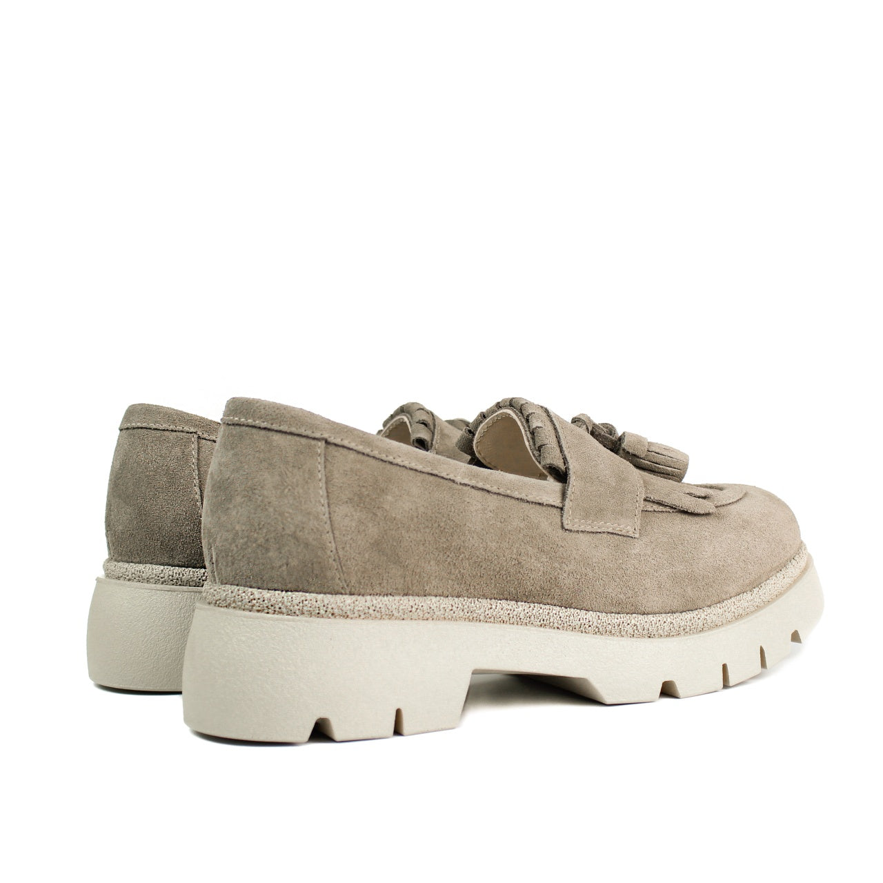 Pantofi casual 521 nisip velur