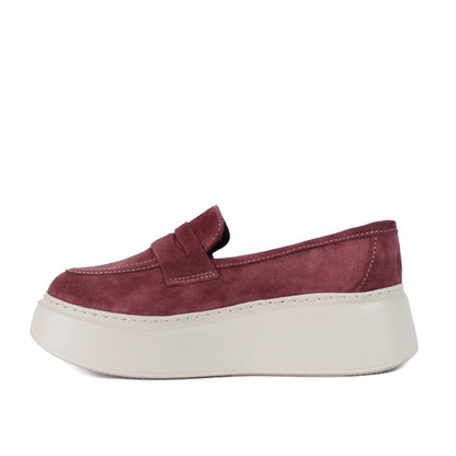 Pantofi casual 526 Bordo