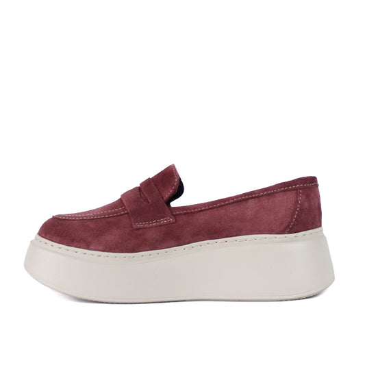 Pantofi casual 526 Bordo