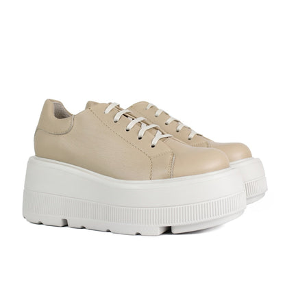 Pantofi casual 555 Bej Bizon