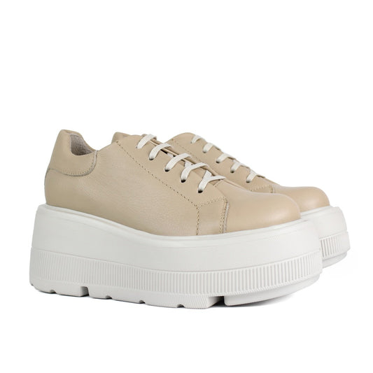 Pantofi casual 555 Bej Bizon