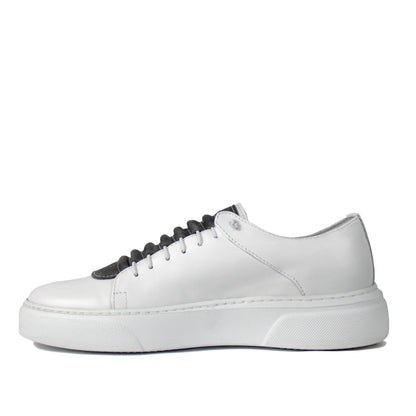 Pantofi casual 740 alb