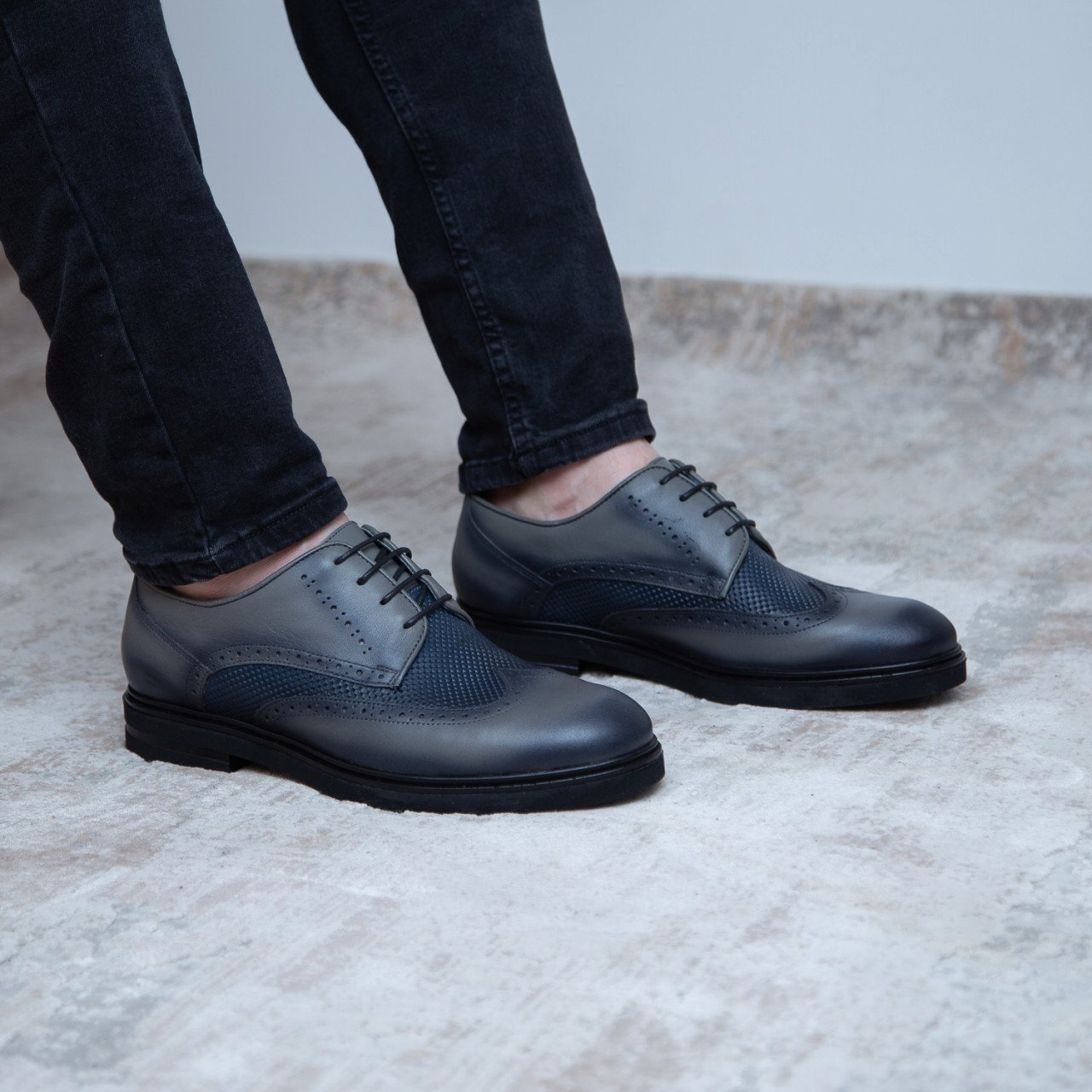 Pantofi casual barbati 373 gri