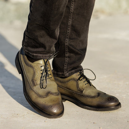 Pantofi casual barbati 998 verde