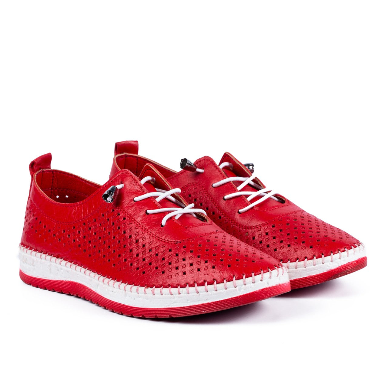 Pantofi casual dama 102 rosu