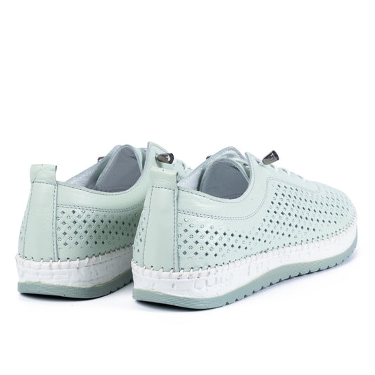 Pantofi casual dama 102 verde