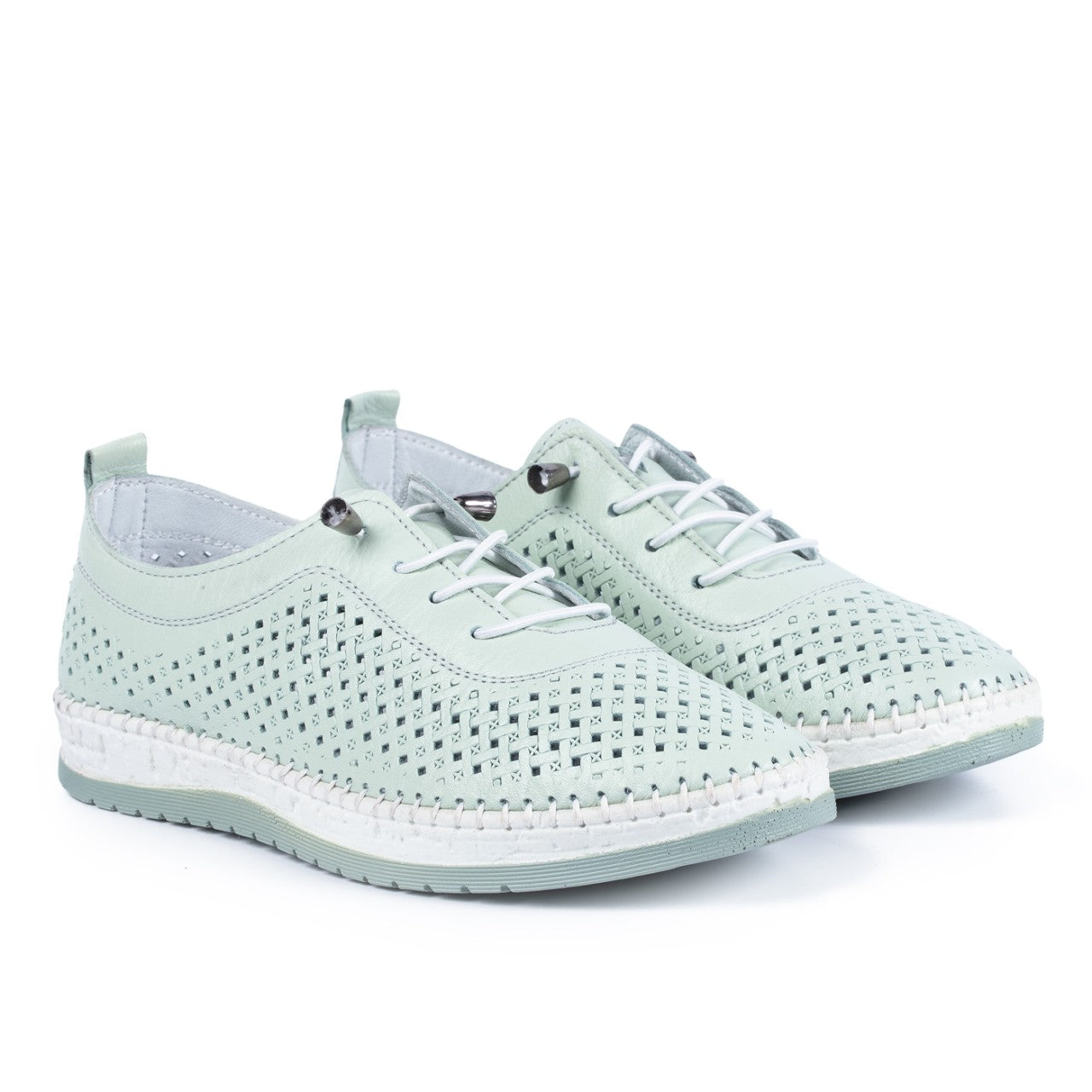 Pantofi casual dama 102 verde