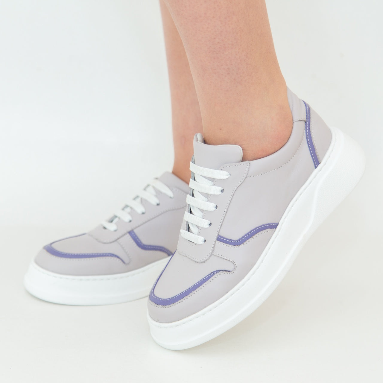 Pantofi casual dama 2011 gri mov