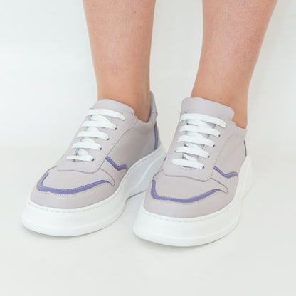 Pantofi casual dama 2011 gri mov