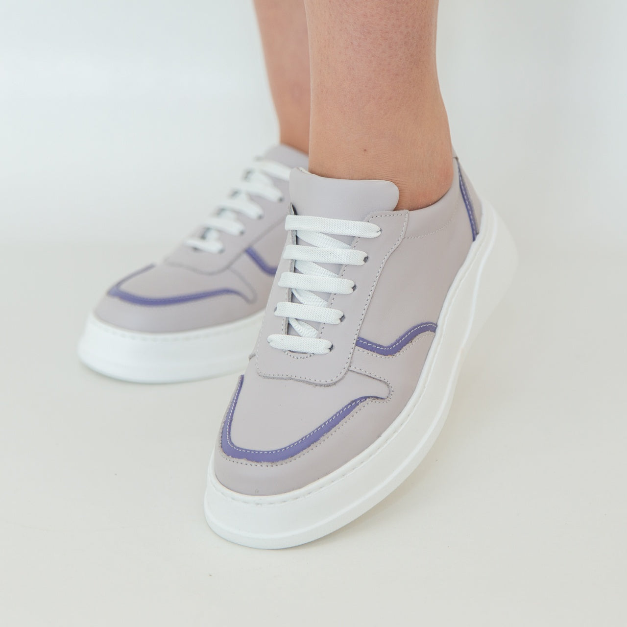 Pantofi casual dama 2011 gri mov