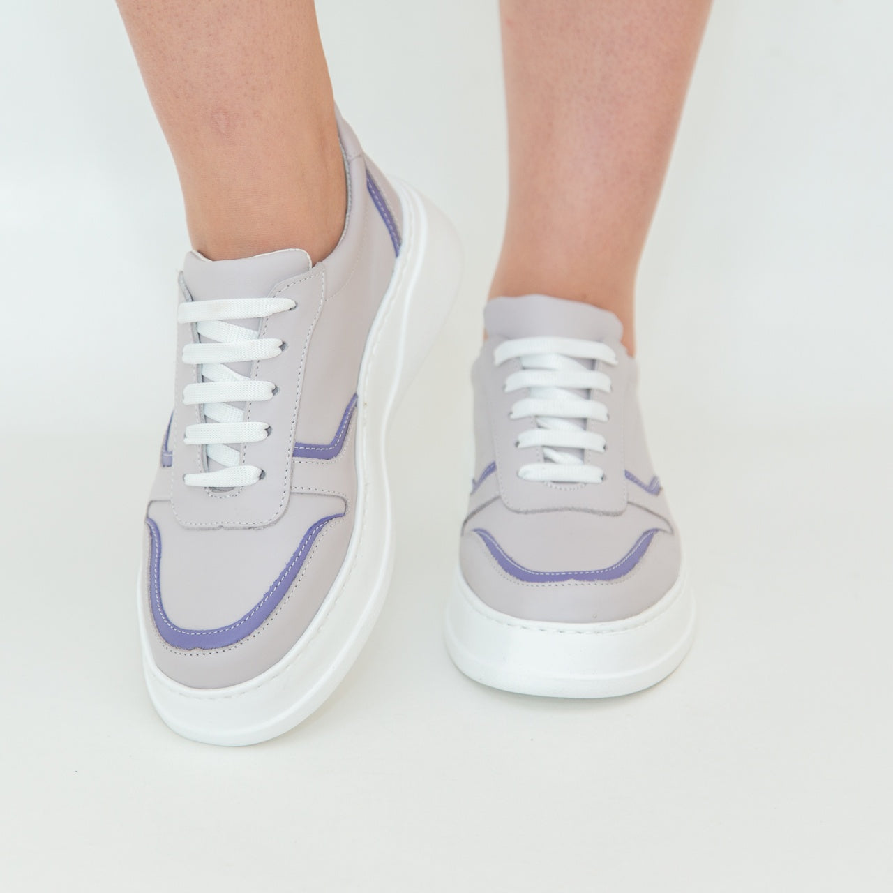 Pantofi casual dama 2011 gri mov