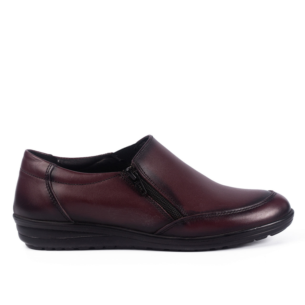 Pantofi casual dama 406 bordo