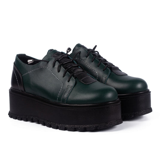 Pantofi casual dama 450 verde