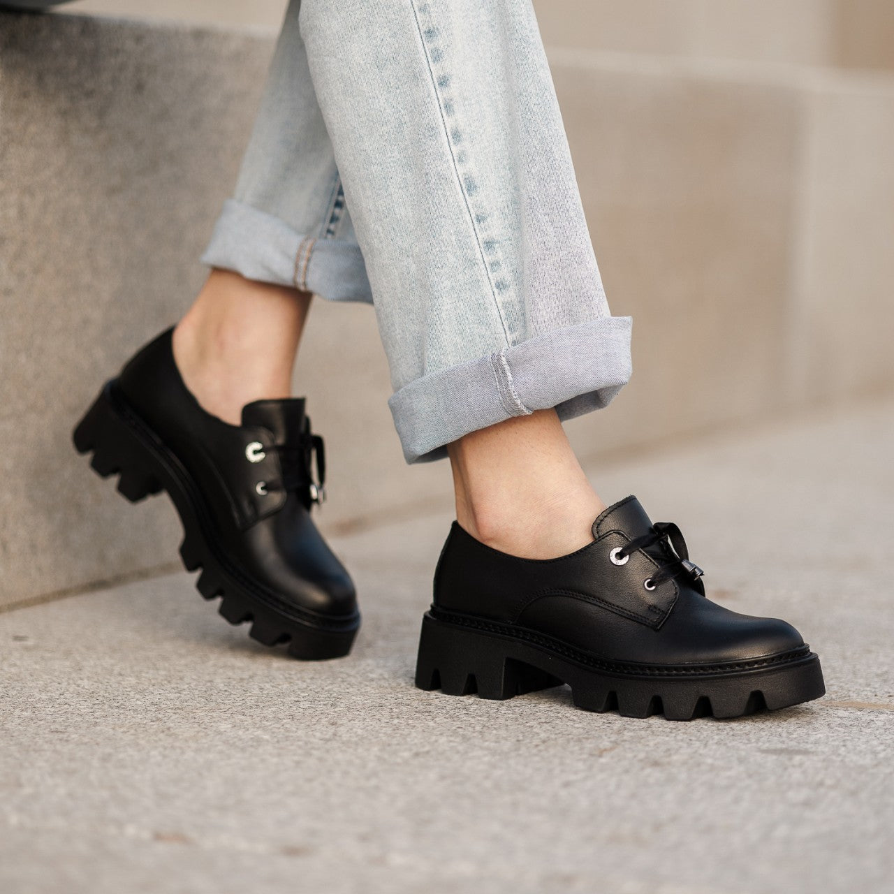 Pantofi casual dama 461 negru