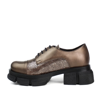 Pantofi casual dama 482 caramiziu