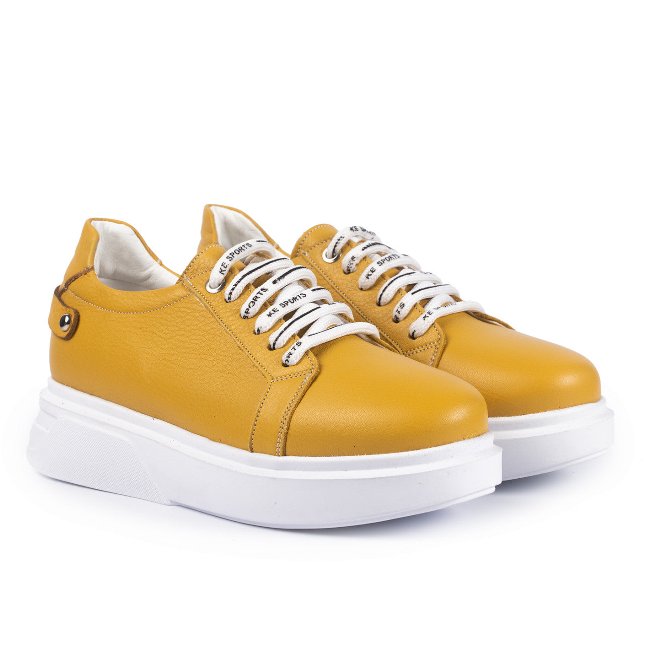 Pantofi casual dama 496 galben