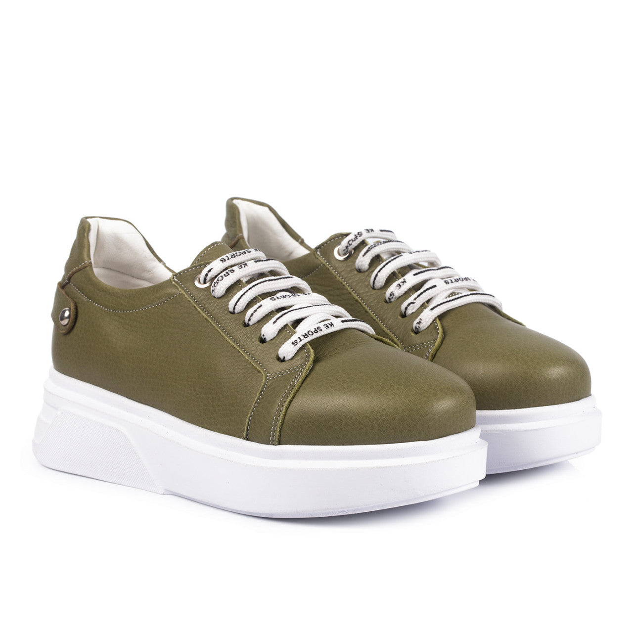 Pantofi casual dama 496 verde