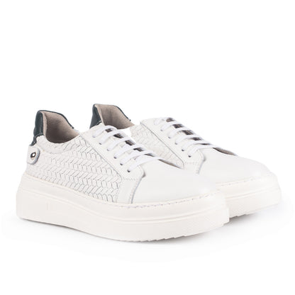 Pantofi casual dama 499 alb