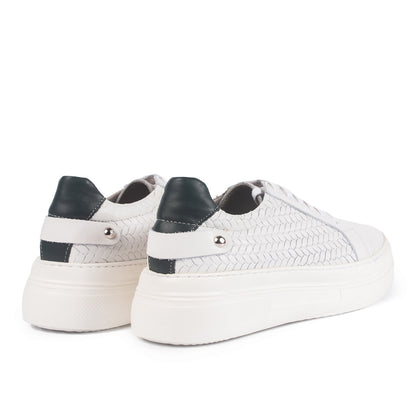 Pantofi casual dama 499 alb