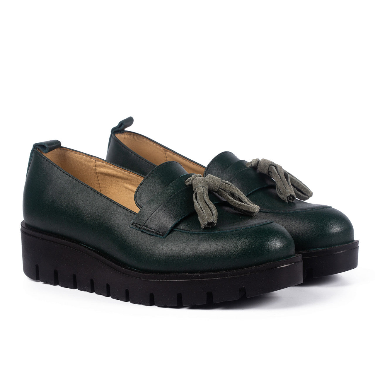 Pantofi casual dama 502 verde