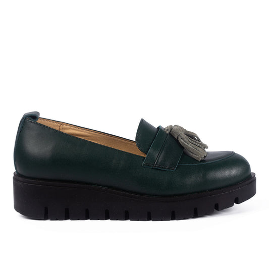 Pantofi casual dama 502 verde