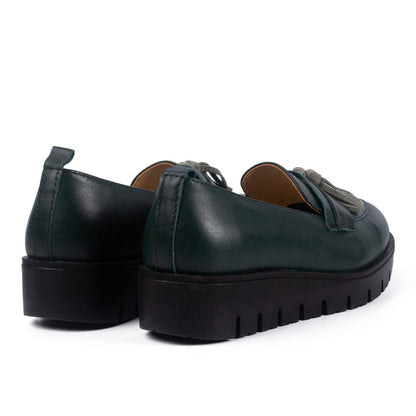 Pantofi casual dama 502 verde