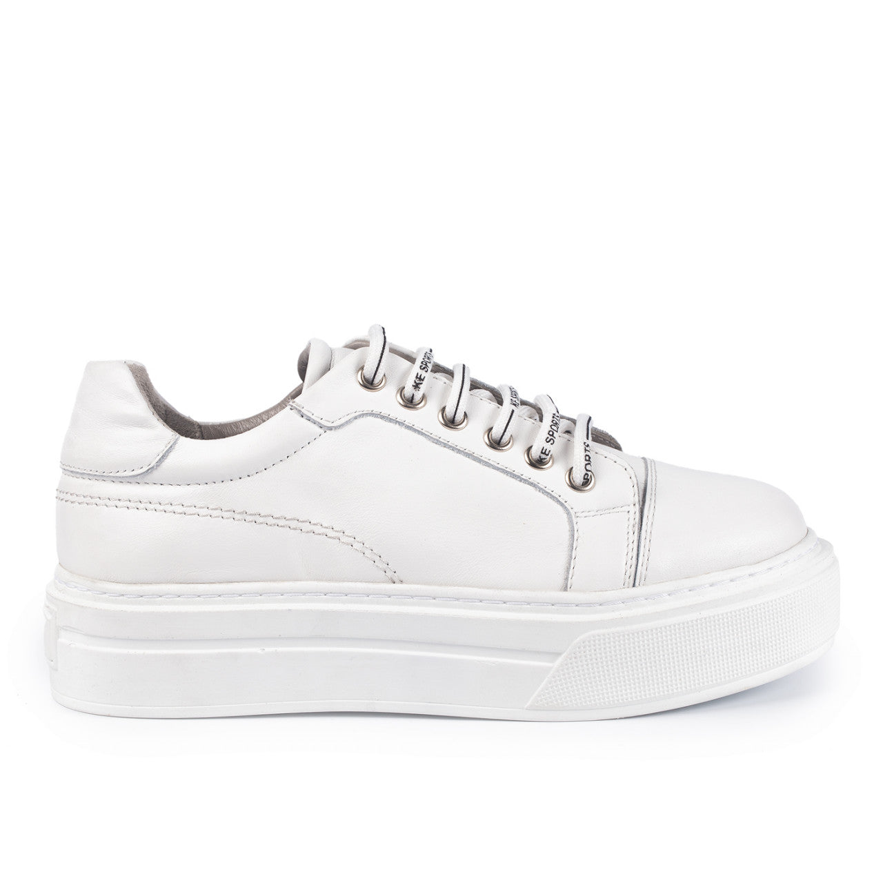 Pantofi casual dama 504 alb