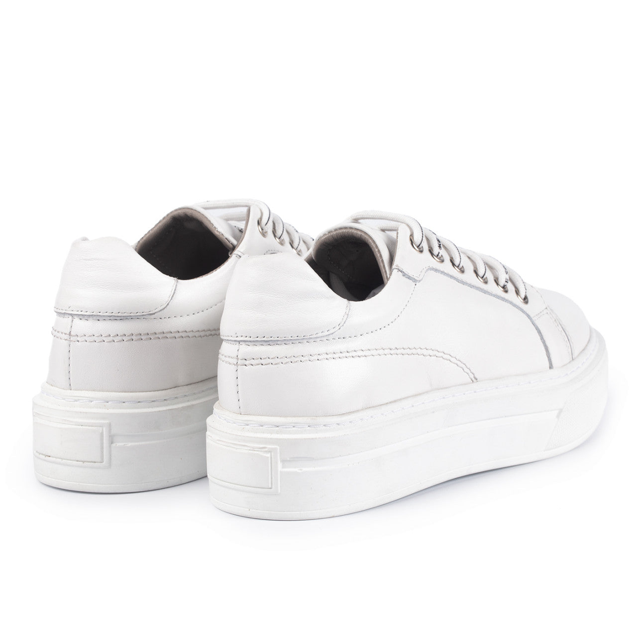 Pantofi casual dama 504 alb