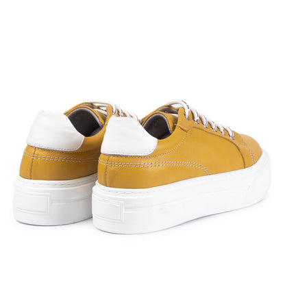 Pantofi casual dama 504 galben