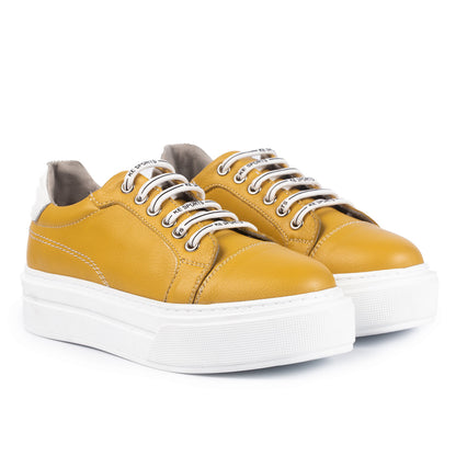 Pantofi casual dama 504 galben